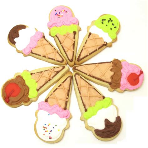 Ice Cream Cone Cookies The Decorated Cookie