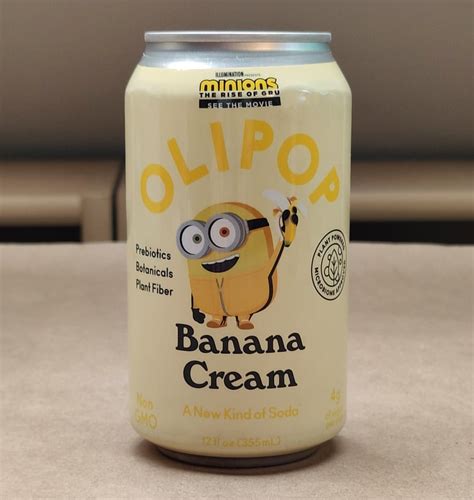 Olipop Banana Cream Nathans Soda Guide