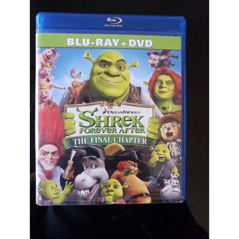 Dreamworks Shrek Forever After The Final Chapter Blue Ray Dvd Etsy