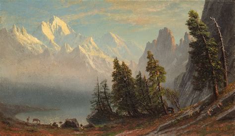 Albert Bierstadt Untitled Landscape Mutualart