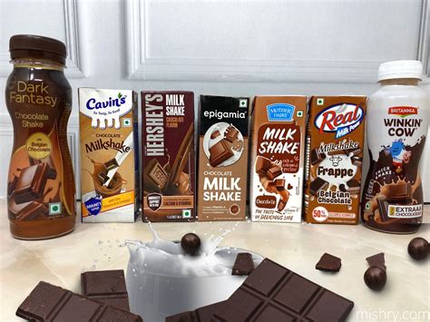 Best Chocolate Milkshakes Brands In India Mishry