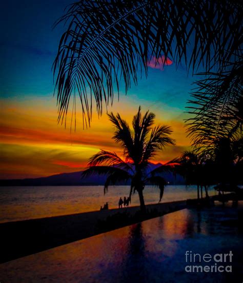 Saturated Mexican Sunset Photograph By Charlene Gauld Pixels