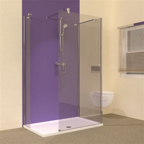 Line X Sided Walk In Shower Enclosure Amazon Co Uk