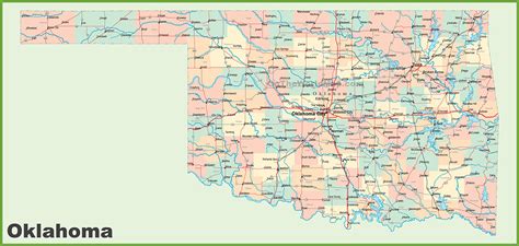 Alphabetical List Of Cities In Oklahoma