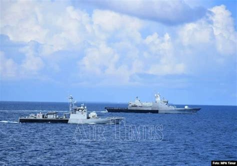 Air Times News Network6 Kapal Tldm Laksana Latihan Perang Borneo Uji