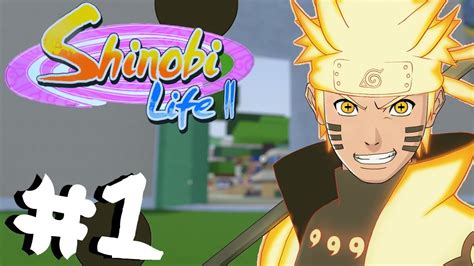 Amazing Naruto Shinobi Life 2 Roblox Episode 1 Roblox Naruto
