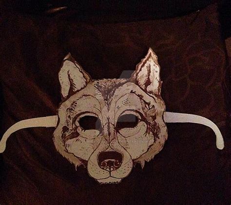 Wolf Mask I Made For My Nephew By Nickrowlands On Deviantart