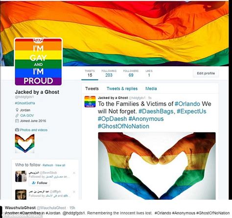 Isis Twitter Account Hacked To Show Support For Gay Pride Following Orlando Shooting Daily