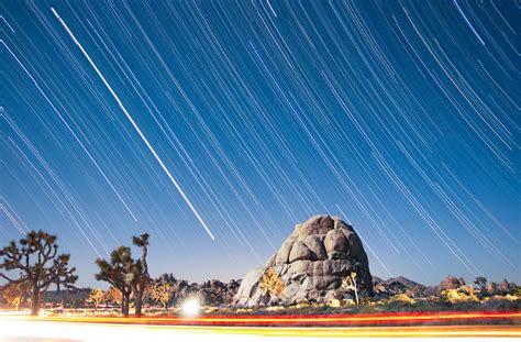 Star Trails In Joshua Tree National Park Star Trails From Flickr