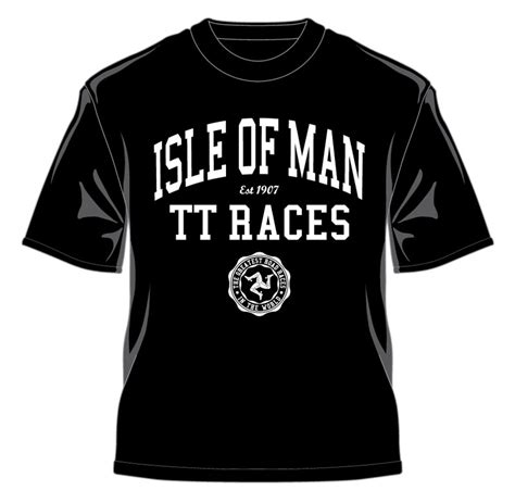 The fastest road racer in the world! TT 2014 Retro T Shirt Est TT Races Black : Isle of Man TT Shop