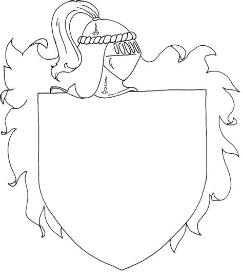Shield Coloring Page at GetColorings.com | Free printable colorings pages to print and color