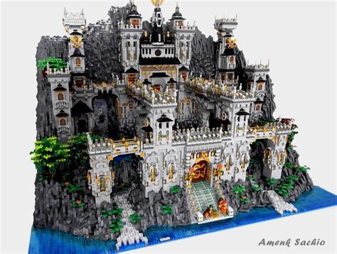 Lego Lover On Instagram Distinctive Fortress Rises From The Rocks We