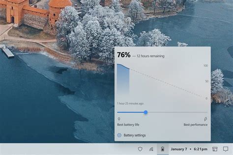 This Conceptual Image Gives The Windows 10 Battery Meter A