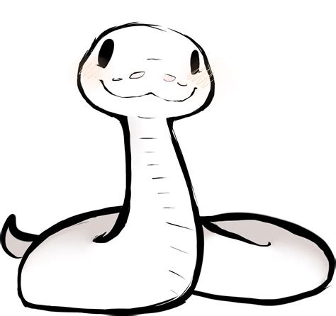 Download Hd Draw One Eyed Snake Added By Markowuzhere Cute Snake
