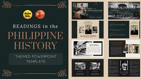 Philippine History Themed Powerpoint Template Animated Powerpoint
