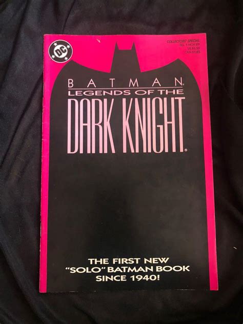 Legends Of The Dark Knight 1 Hobbies And Toys Books And Magazines