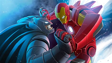 Batman Vs Iron Man 4k Wallpaperhd Superheroes Wallpapers4k Wallpapers