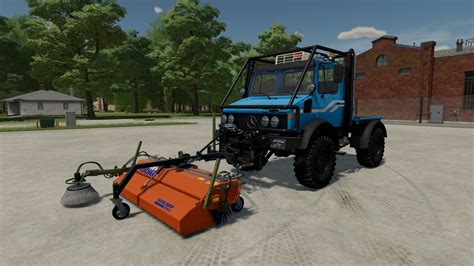 Fs22 Unimog Tuchel Sweep Farming Simulator 22 Mods Youtube