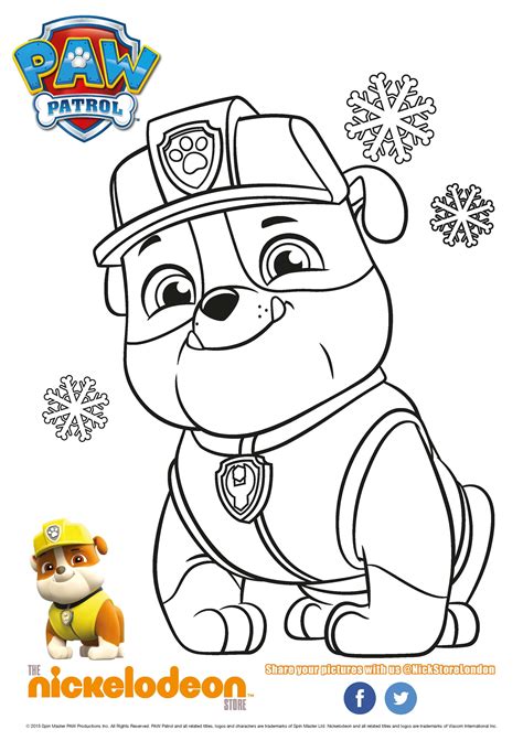 1,194 less than a minute. 20 Ideen Für Paw Patrol Rubble Ausmalbilder - Beste ...