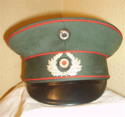 Weimar Third Reich Transitional Artillery Officernco Visor Cap