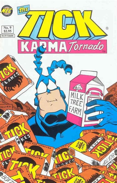 Tick The Karma Tornado 9 2nd Vf Nec Comic Book