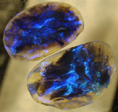 Blue Lightning Opal
