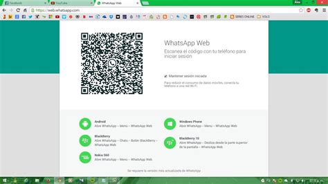 Segera kirim dan terima pesan whatsapp langsung dari komputer anda. Como entrar a WhatsApp Web - YouTube