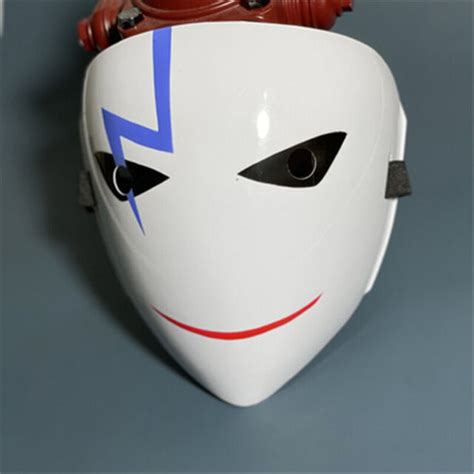 Japanese Anime Black Bullet Kagetane Hiruko Cosplay Prop Mask Halloween