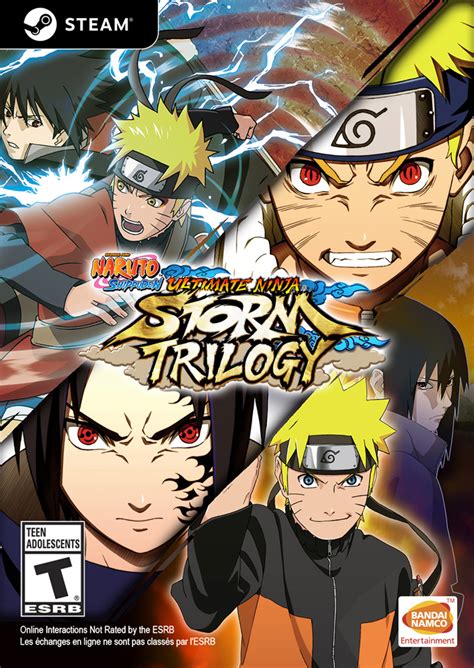 Naruto Shippuden Ultimate Ninja Storm Trilogy Steam Key Bandai