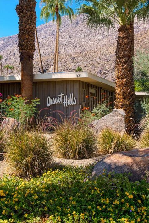 44 Best Mid Century Modern Palm Springs Boutique Hotels Images In 2020
