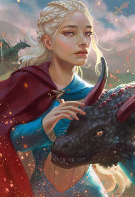 Daenerys By Isabelletanahatoe On Deviantart Game Of Thrones Art A