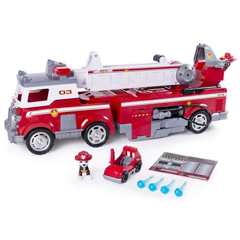Paw Patrol Ultimate Rescue Marshalls Deluxe Fire Truck Playset Ebay