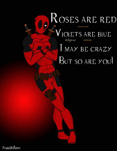 Deadpool Valentine By Freakxofxnature On Deviantart