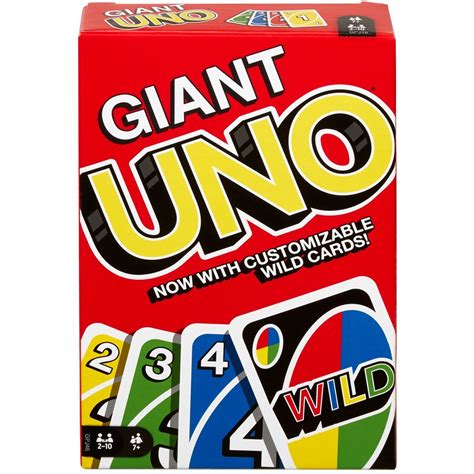 Giant uno cards printable can offer you many choices to save money thanks to 22 active results. UNO Giant Family Card Game With 108 Oversized Cards - Walmart.com - Walmart.com