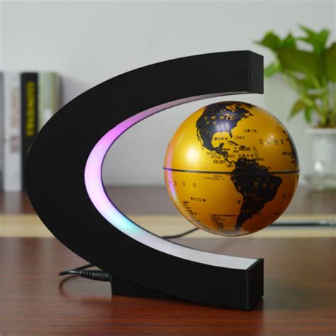 Magnetic Levitation Globe Led Night Light Novelty Floating Earth Globe