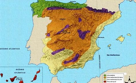 ¿cuáles Son Las Regiones Naturales De España España Mi País