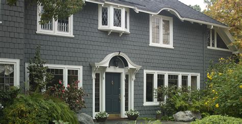 Sophisticated Slate Exterior Cool House Exterior Gallery Behr