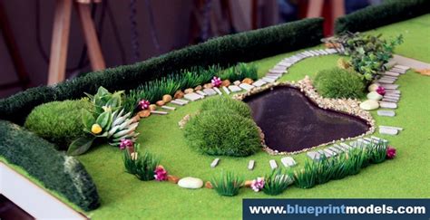 Scale Model House And Garden Planning Architectural Scale Models
