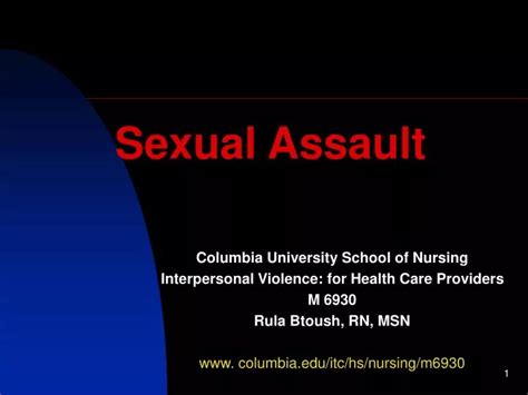 Ppt Sexual Assault Powerpoint Presentation Free Download Id5280511