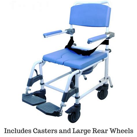 Careprodx Shower Commode Wheelchair Careprodx