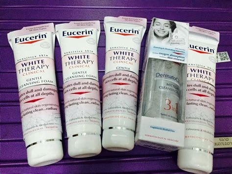 Normal to dry skin 5. ขาย Eucerin White Therapy Gentle Cleansing Foam - Pantip