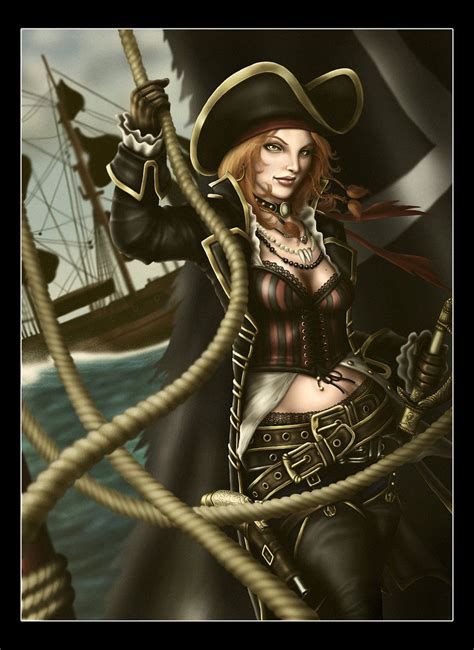 Pirate Lady By Greyfoxx082 On Deviantart Pirate Woman Pirates Pirate Art