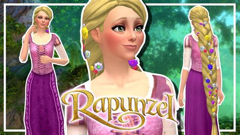 The Sims 4 Create A Sim Rapunzel Disney Series Full Cc List