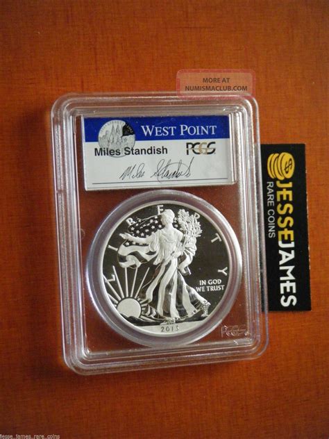 2013 W Enhanced Silver Eagle Pcgs Ms70 Spots Standish First Strike West