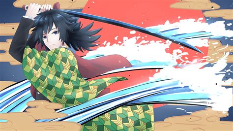 Giyu Tomioka, Kimetsu no Yaiba, 4K, #132 Wallpaper PC Desktop