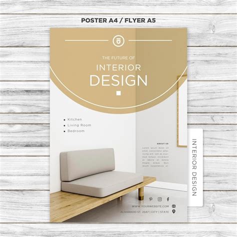 Free Psd Interior Design Poster Template