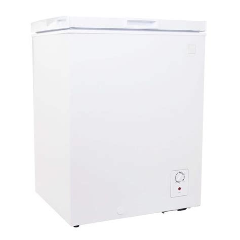 avanti 5 0 cu ft manual defrost chest freezer in white cf500m0w is the home depot