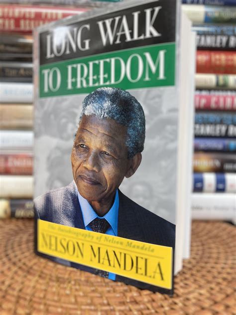 Long Walk To Freedom The Autobiography Of Nelson Mandela True First Printing De Mandela