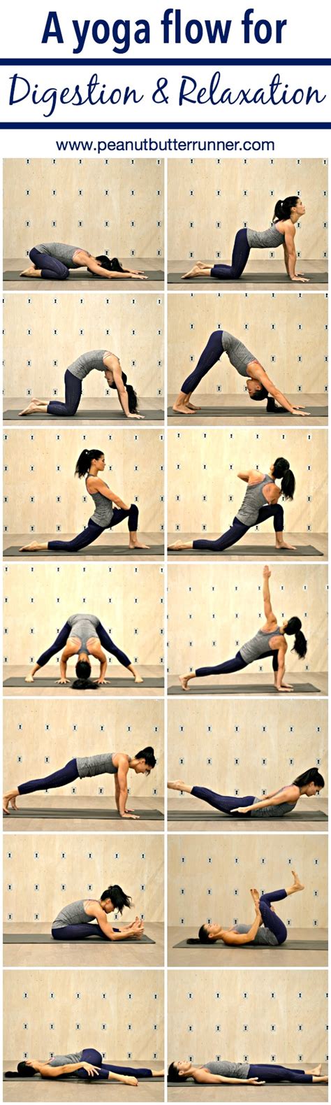 Triangle pose is a good yoga pose for digestion as it stimulate the digestive organs. Yoga Flow for Digestive Health & Relaxation