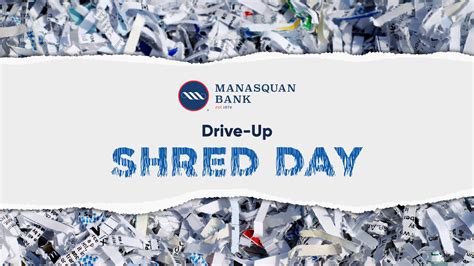 Shred Day At Landmark Place Manasquan Bank